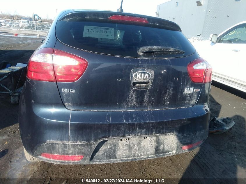 2014 Kia Rio VIN: KNADM5A37E6919071 Lot: 11940012