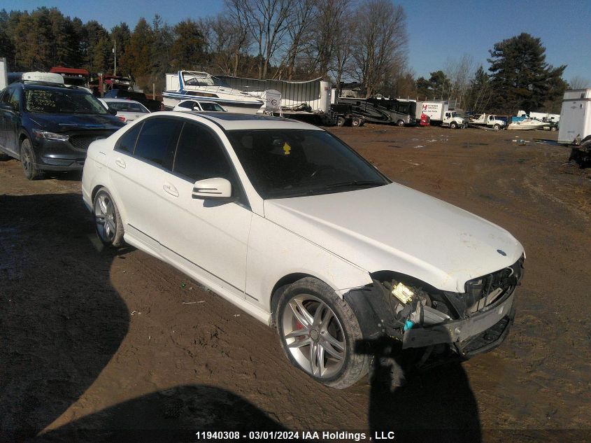 2014 Mercedes-Benz C 300 4Matic VIN: WDDGF8AB5EA917096 Lot: 11940308