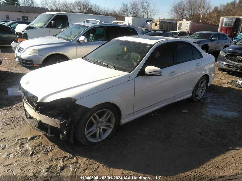 2014 Mercedes-Benz C 300 4Matic VIN: WDDGF8AB5EA917096 Lot: 11940308