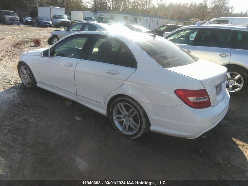 2014 Mercedes-Benz C 300 4Matic VIN: WDDGF8AB5EA917096 Lot: 11940308