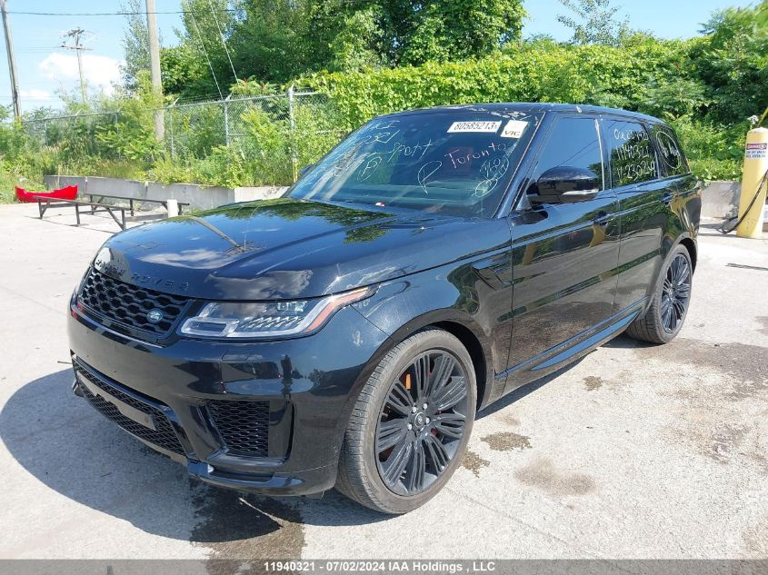 2022 Land Rover Range Rover Sport VIN: SALWR2SE4NA230249 Lot: 11940321