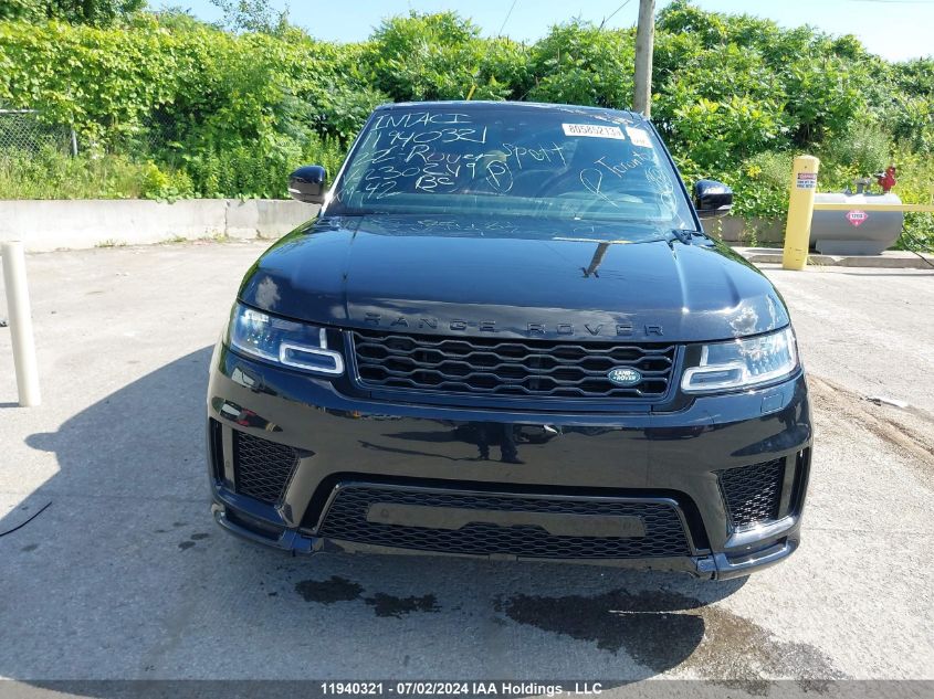 2022 Land Rover Range Rover Sport VIN: SALWR2SE4NA230249 Lot: 11940321