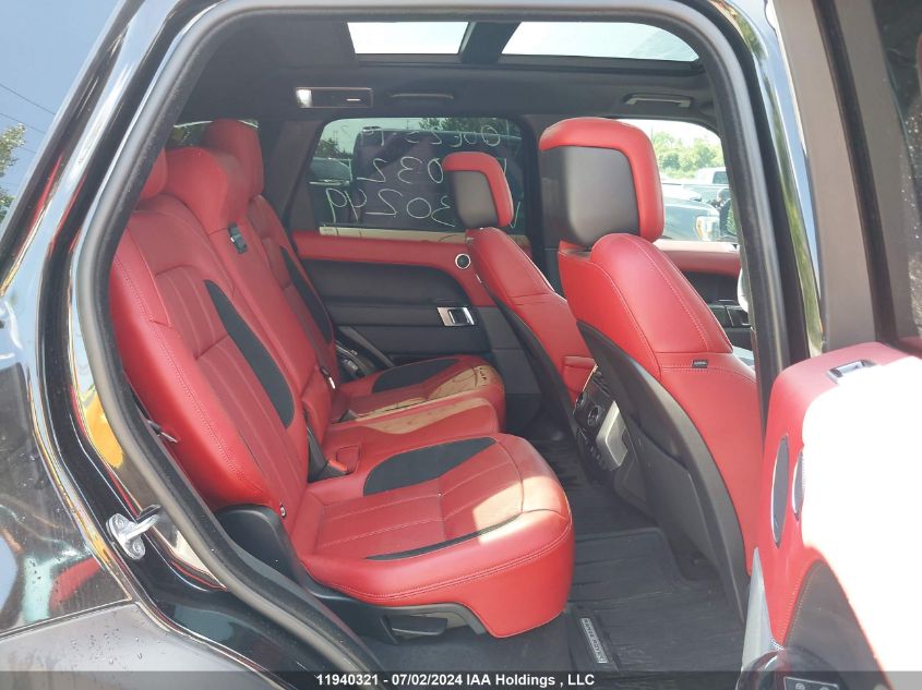 2022 Land Rover Range Rover Sport VIN: SALWR2SE4NA230249 Lot: 11940321