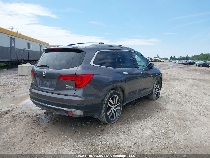 2016 Honda Pilot VIN: 5FNYF6H93GB506134 Lot: 11940343