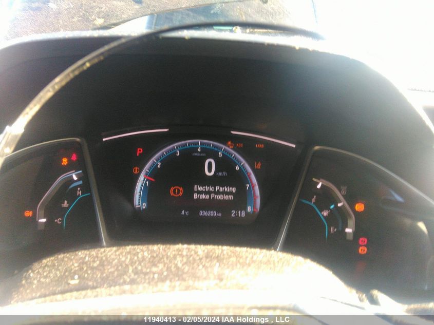 2020 Honda Civic VIN: 2HGFC1F97LH103589 Lot: 11940413