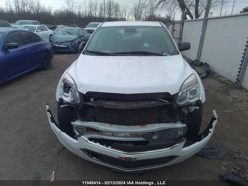 2016 Chevrolet Equinox Ls VIN: 2GNFLEEK0G6154029 Lot: 11940414