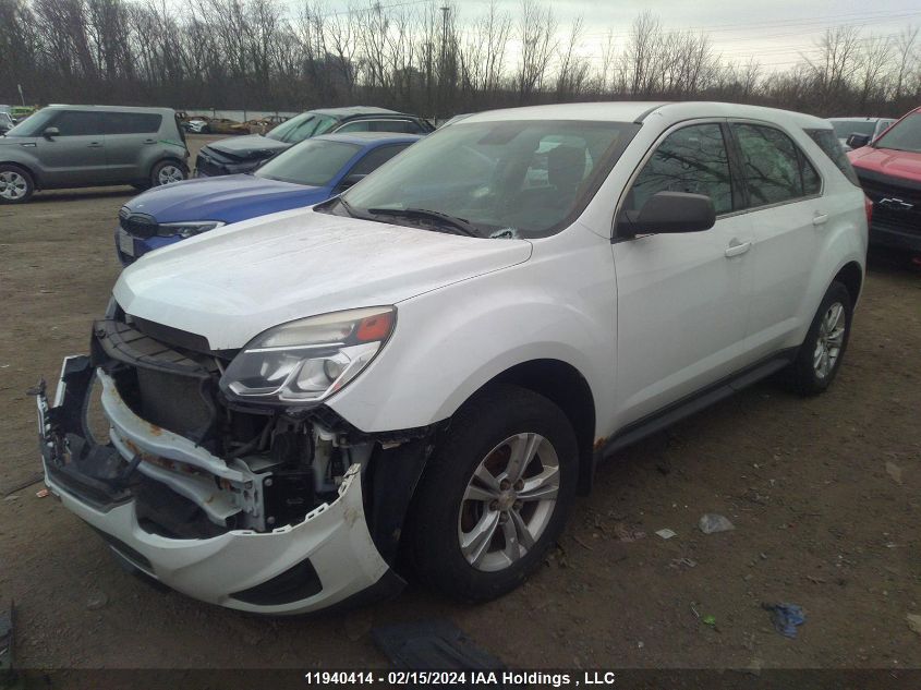 2016 Chevrolet Equinox Ls VIN: 2GNFLEEK0G6154029 Lot: 51256524