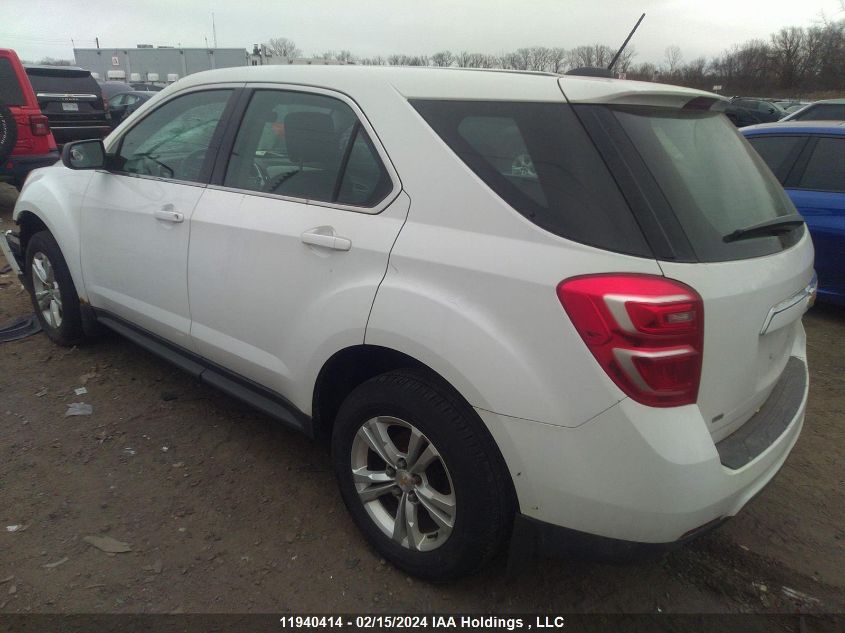 2016 Chevrolet Equinox Ls VIN: 2GNFLEEK0G6154029 Lot: 51256524