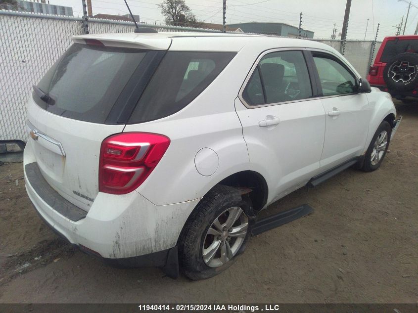 2016 Chevrolet Equinox Ls VIN: 2GNFLEEK0G6154029 Lot: 51256524