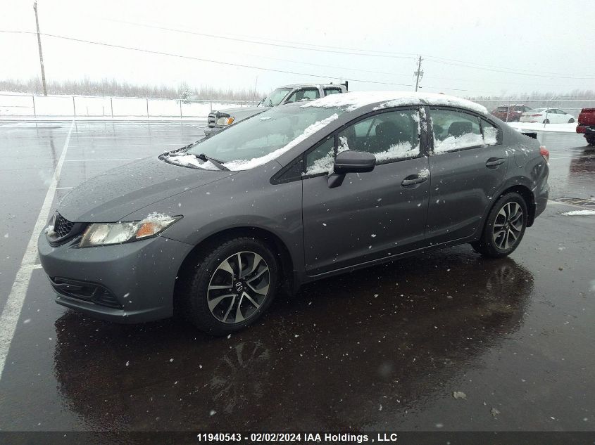 2015 Honda Civic Lx VIN: 2HGFB2F57FH026197 Lot: 47797304