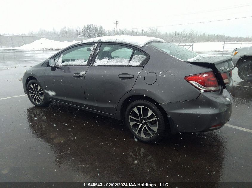 2HGFB2F57FH026197 2015 Honda Civic Lx