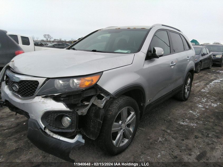 2013 Kia Sorento VIN: 5XYKUCA65DG369342 Lot: 39240796