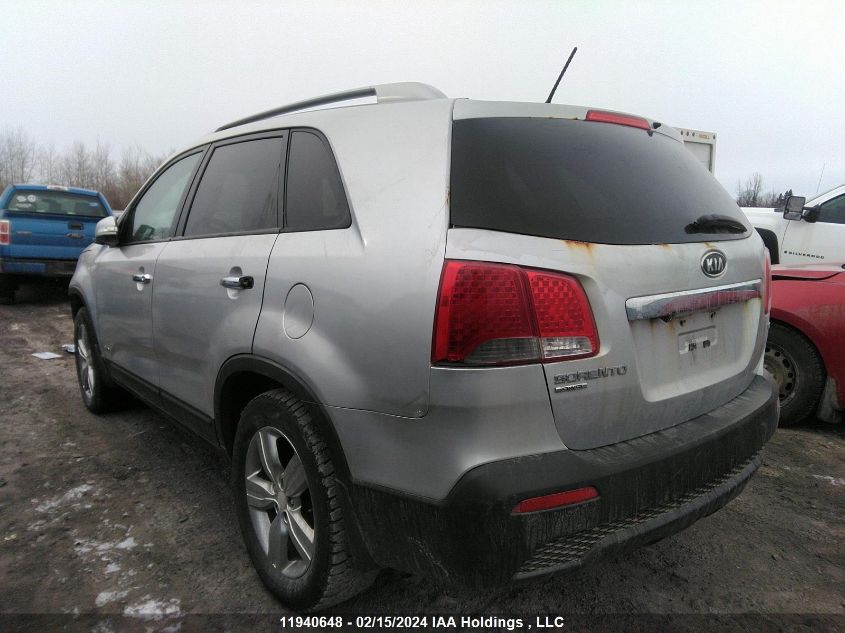 2013 Kia Sorento VIN: 5XYKUCA65DG369342 Lot: 39240796