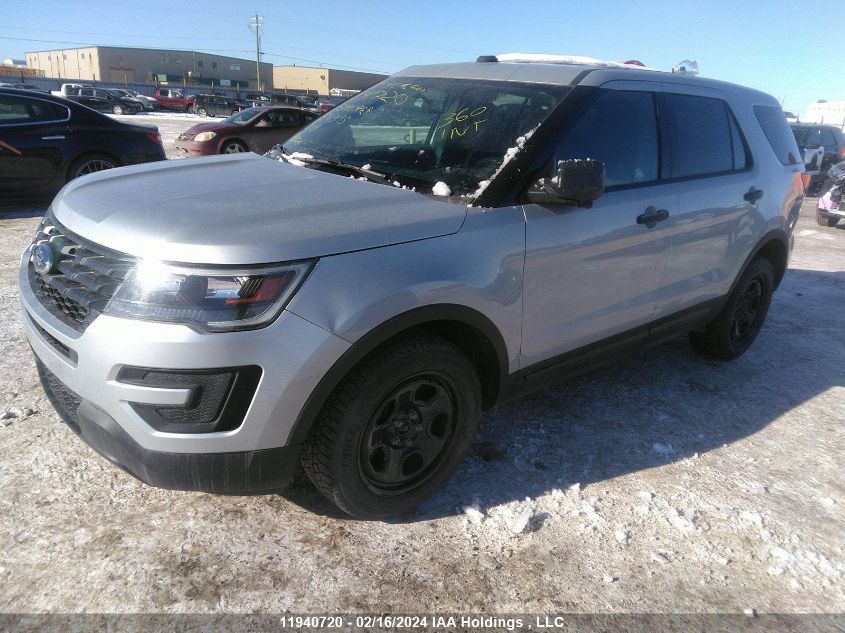 2017 Ford Explorer Police Interceptor VIN: 1FM5K8ARXHGE14395 Lot: 11940720