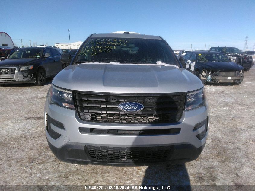 2017 Ford Explorer Police Interceptor VIN: 1FM5K8ARXHGE14395 Lot: 11940720