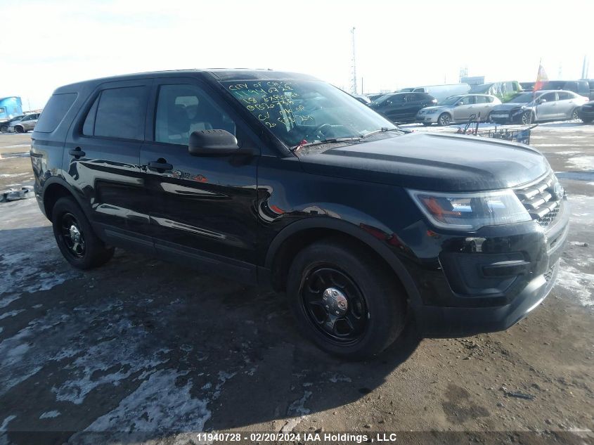 2018 Ford Explorer Police Interceptor VIN: 1FM5K8AR9JGB20735 Lot: 11940728