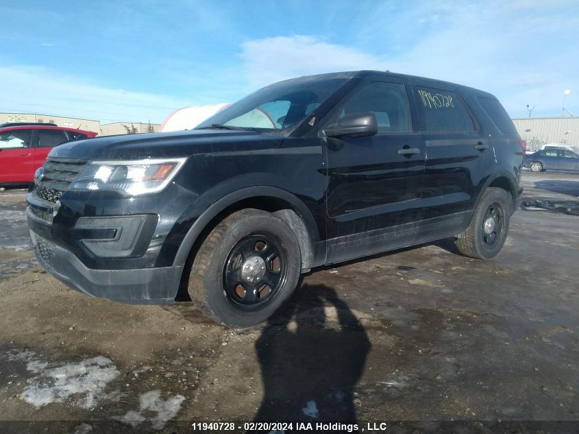 2018 Ford Explorer Police Interceptor VIN: 1FM5K8AR9JGB20735 Lot: 11940728