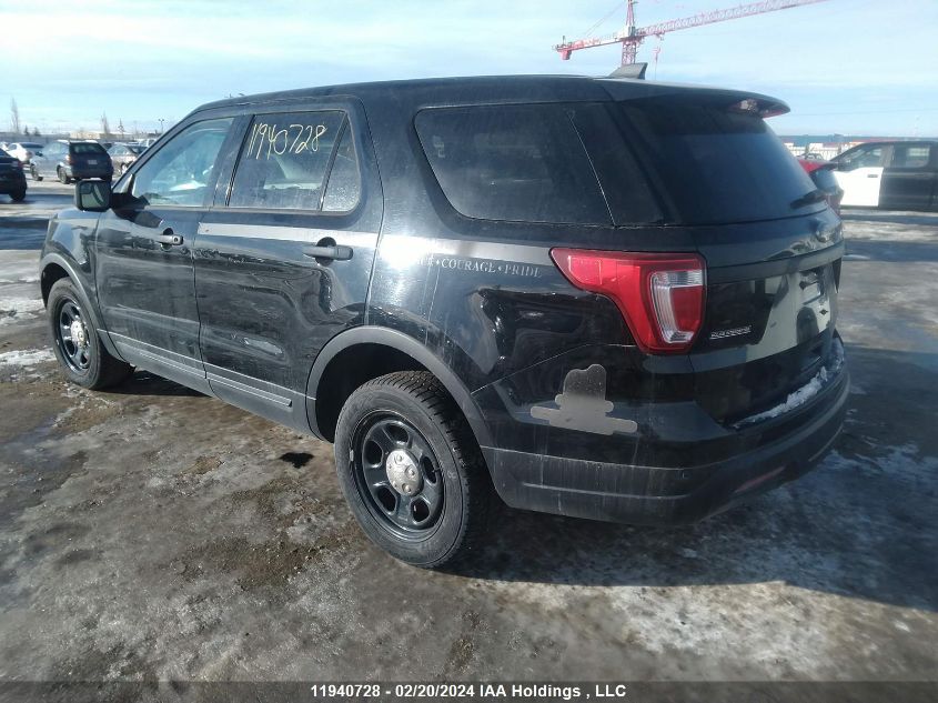 2018 Ford Explorer Police Interceptor VIN: 1FM5K8AR9JGB20735 Lot: 11940728