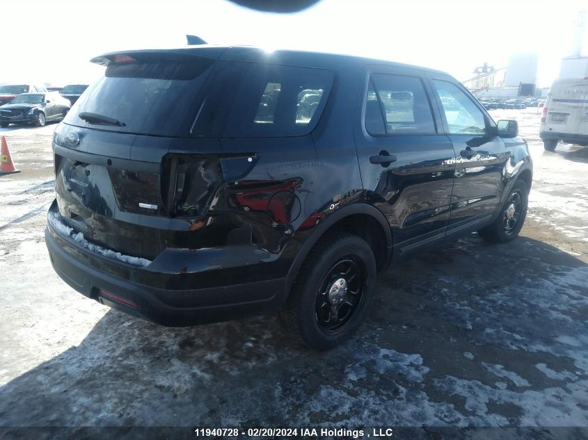 2018 Ford Explorer Police Interceptor VIN: 1FM5K8AR9JGB20735 Lot: 11940728