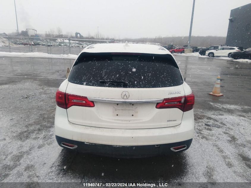 2016 Acura Mdx VIN: 5FRYD4H48GB508247 Lot: 11940747