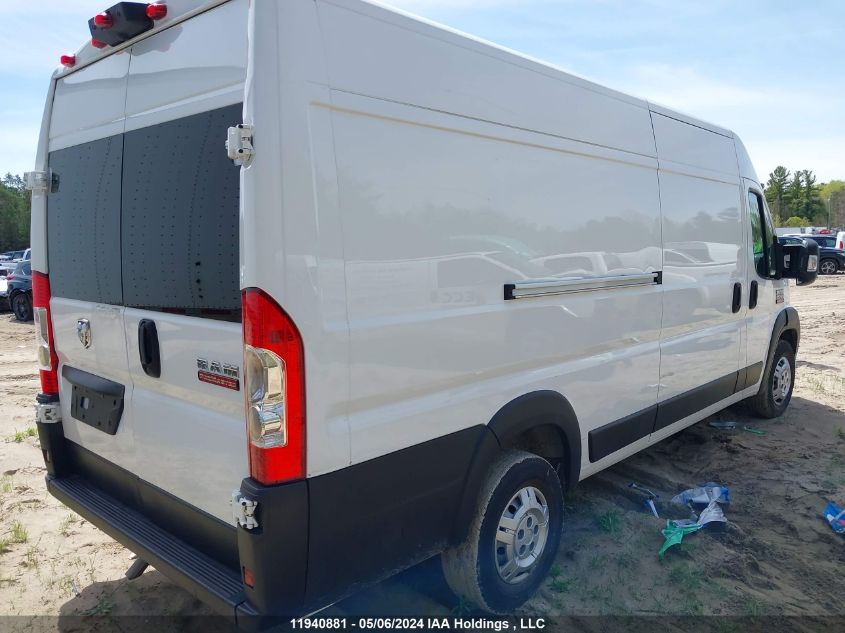 2019 Ram Promaster 3500 High VIN: 3C6URVJG4KE531784 Lot: 11940881