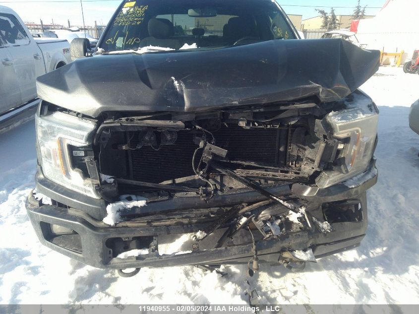 2018 Ford F150 Supercrew VIN: 1FTEW1E55JKD39051 Lot: 11940955