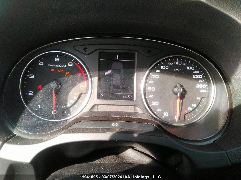 2015 Audi S3 VIN: WAUBFRFFXF1058124 Lot: 11941095