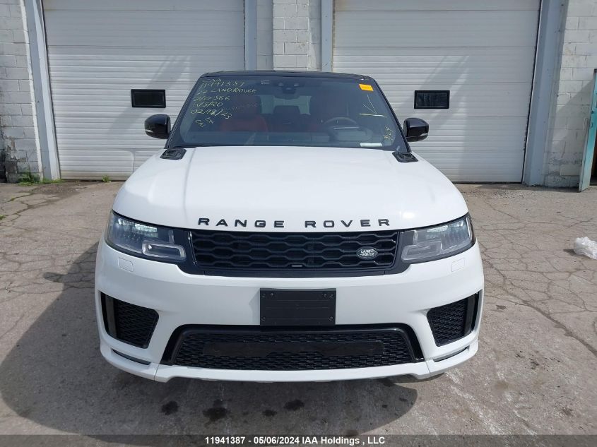 2022 Land Rover Range Rover Sport VIN: SALWS2RU2NA210566 Lot: 11941387