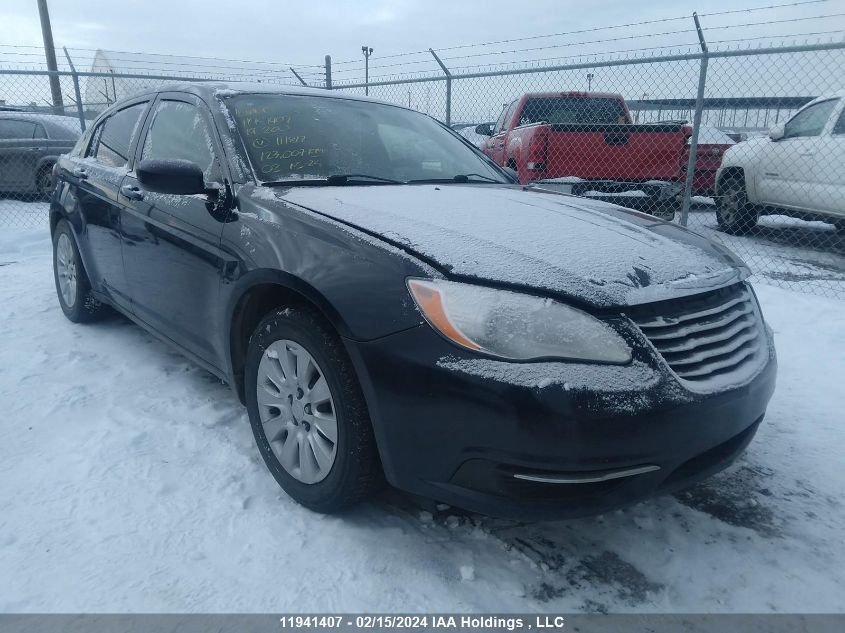 2014 Chrysler 200 Lx VIN: 1C3CCBAB1EN111817 Lot: 11941407