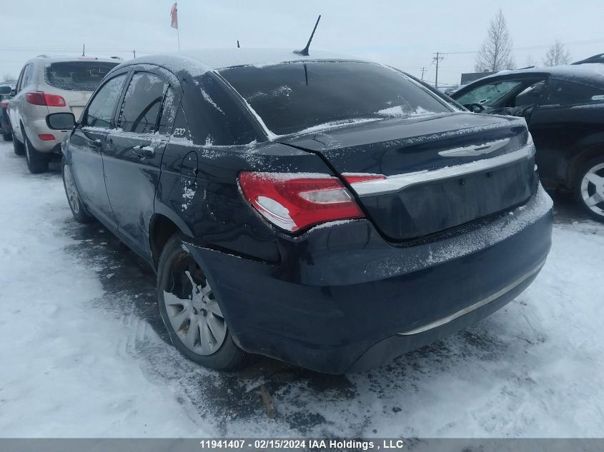 2014 Chrysler 200 Lx VIN: 1C3CCBAB1EN111817 Lot: 11941407