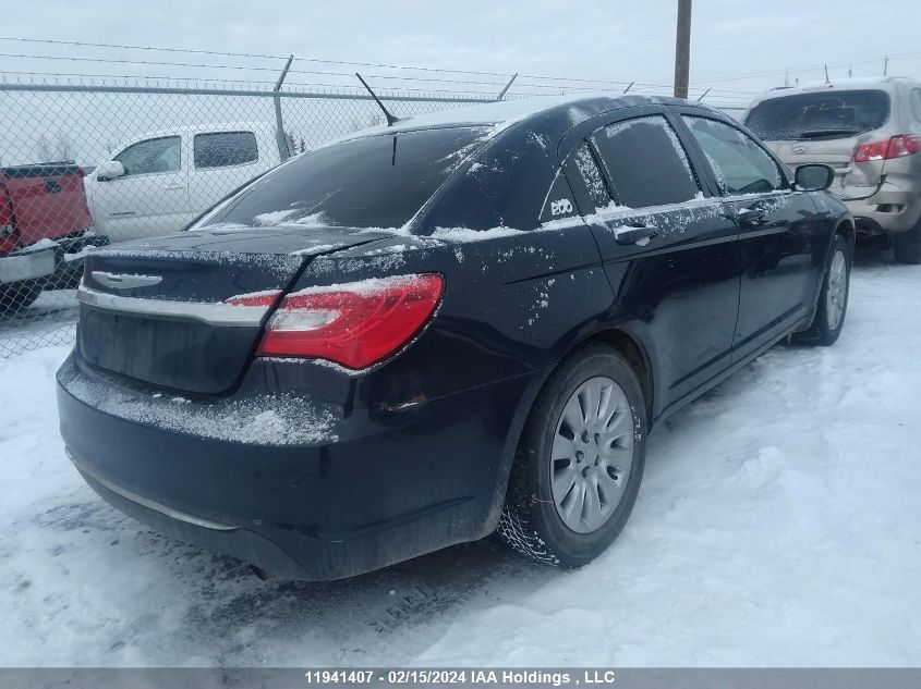 2014 Chrysler 200 Lx VIN: 1C3CCBAB1EN111817 Lot: 11941407