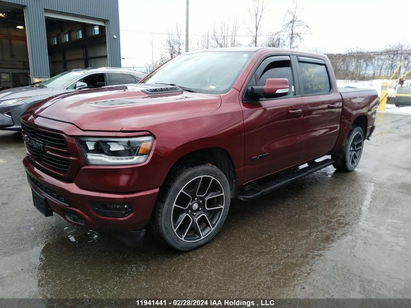 2020 Ram 1500 Rebel VIN: 1C6SRFLT7LN112963 Lot: 11941441