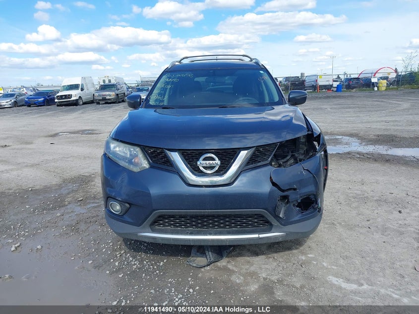 2016 Nissan Rogue S/Sl/Sv VIN: 5N1AT2MV6GC775078 Lot: 11941490