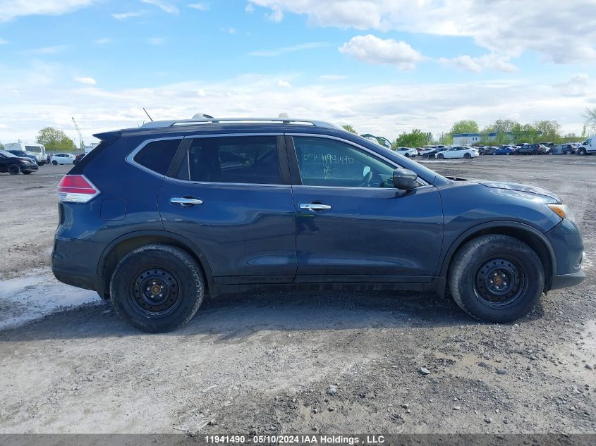 2016 Nissan Rogue S/Sl/Sv VIN: 5N1AT2MV6GC775078 Lot: 11941490