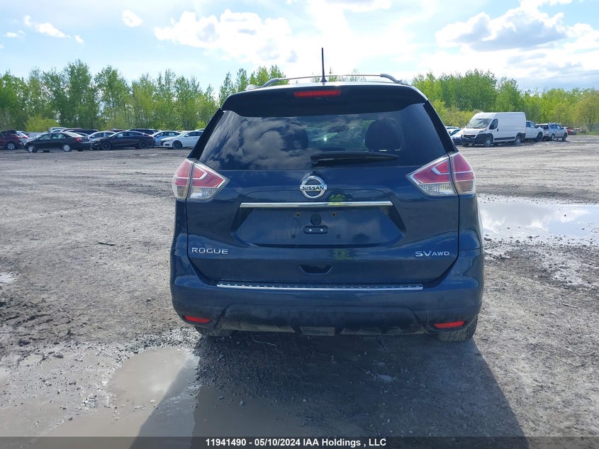2016 Nissan Rogue S/Sl/Sv VIN: 5N1AT2MV6GC775078 Lot: 11941490