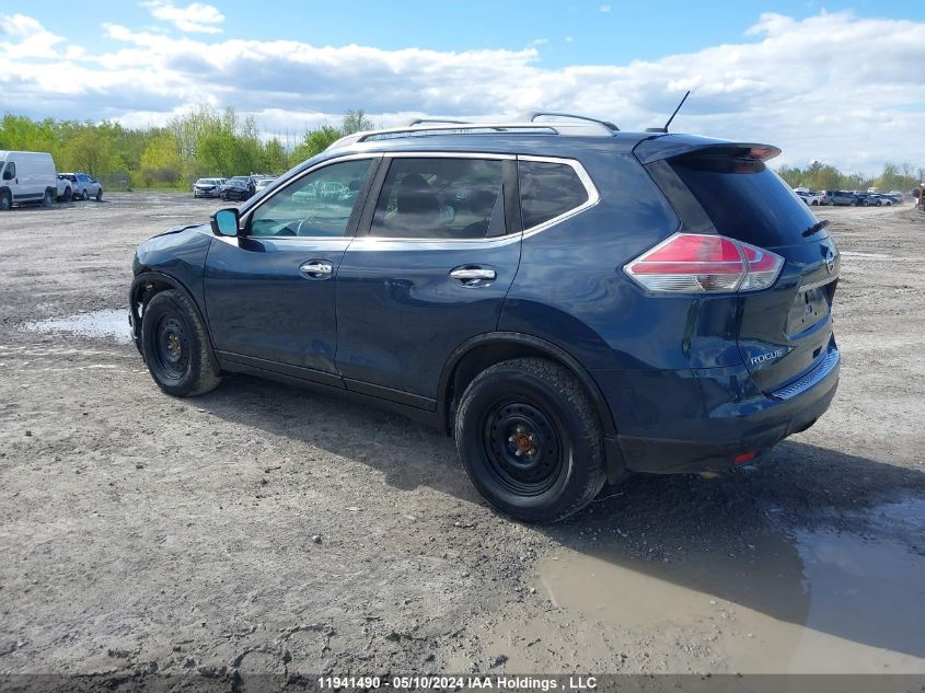 2016 Nissan Rogue S/Sl/Sv VIN: 5N1AT2MV6GC775078 Lot: 11941490