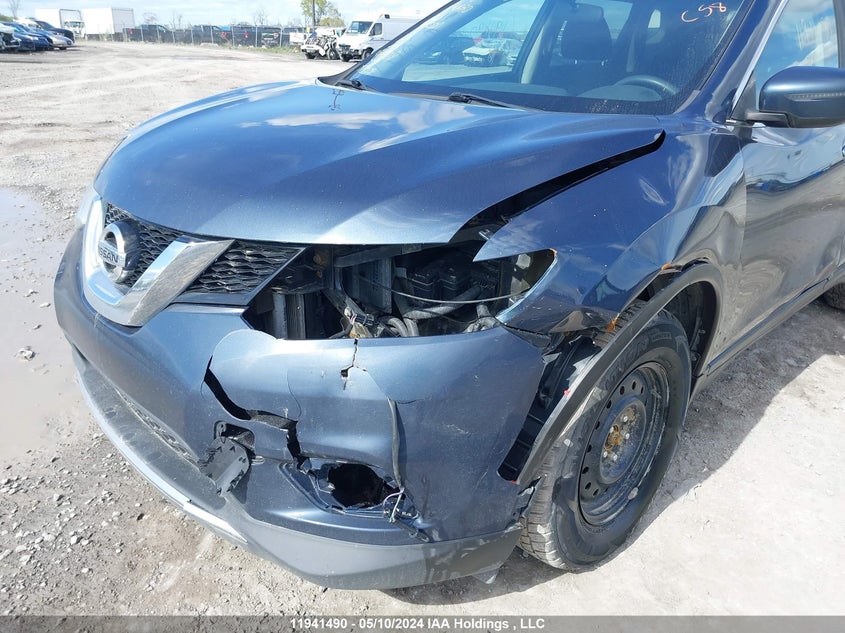 2016 Nissan Rogue S/Sl/Sv VIN: 5N1AT2MV6GC775078 Lot: 11941490