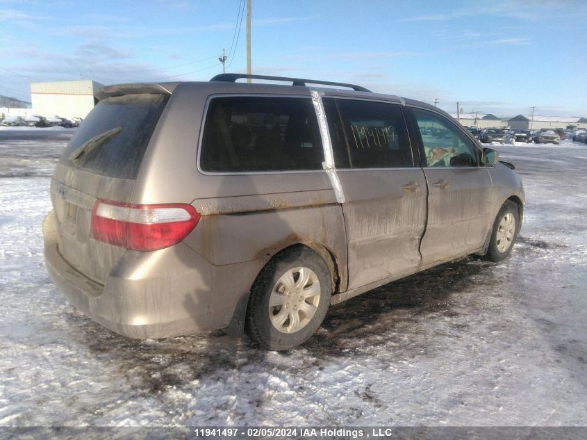 2007 Honda Odyssey Ex VIN: 5FNRL38417B512093 Lot: 39241577