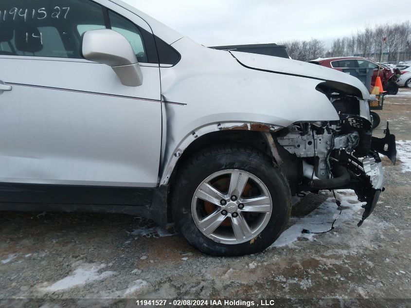 2014 Chevrolet Trax VIN: 3GNCJPEB3EL170724 Lot: 11941527