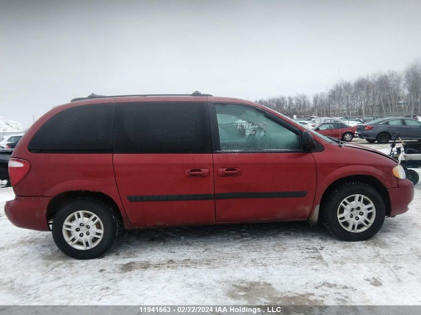 2006 Dodge Caravan VIN: 1D4GP25R76B520225 Lot: 11941663
