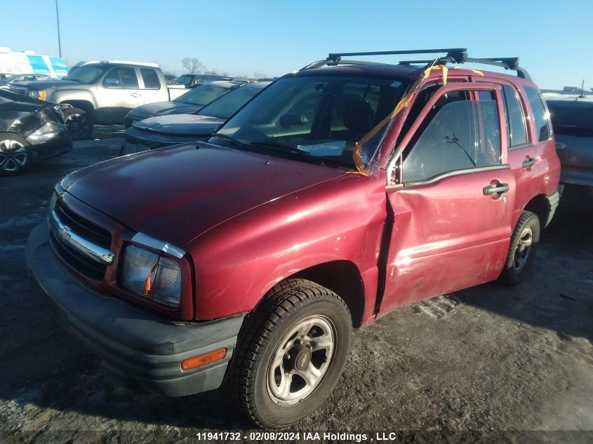 2001 Chevrolet Tracker VIN: 2CNBJ13C316902521 Lot: 11941732