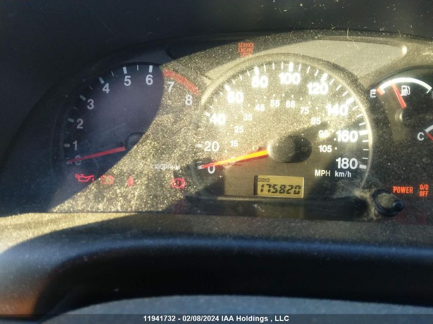 2001 Chevrolet Tracker VIN: 2CNBJ13C316902521 Lot: 11941732