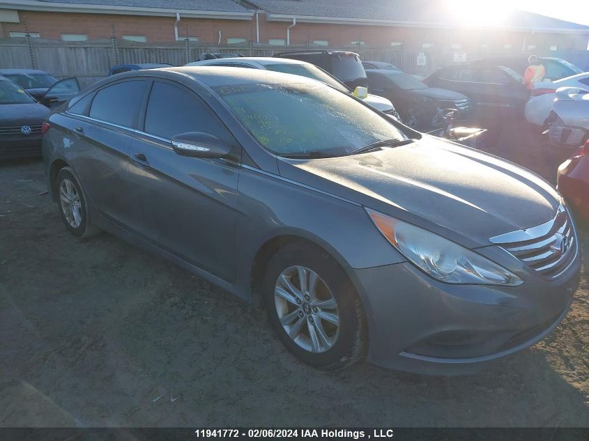 2014 Hyundai Sonata Gls VIN: 5NPEB4ACXEH915111 Lot: 11941772