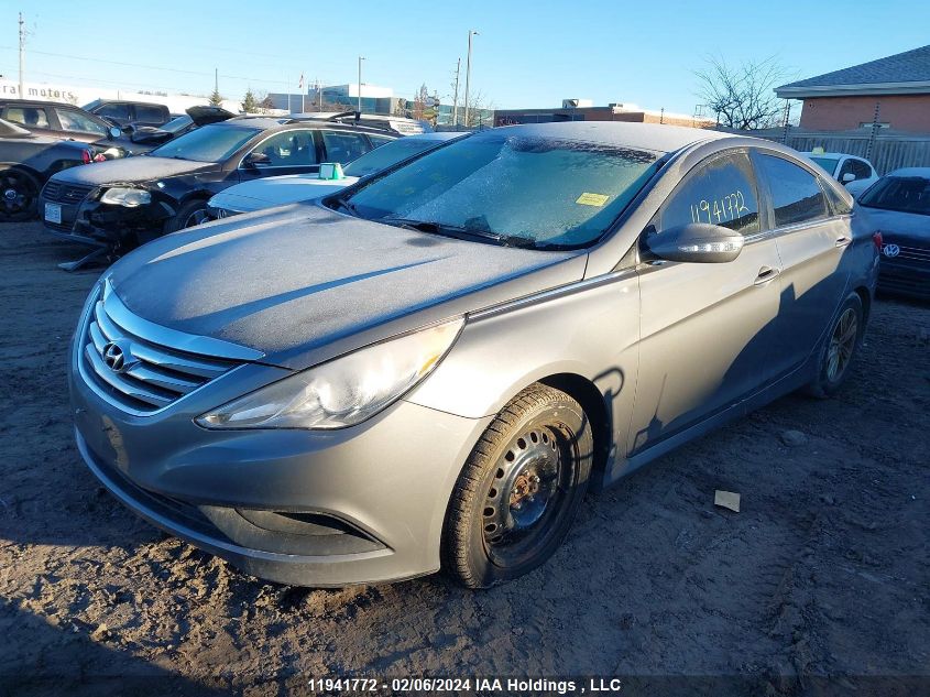 2014 Hyundai Sonata Gls VIN: 5NPEB4ACXEH915111 Lot: 11941772