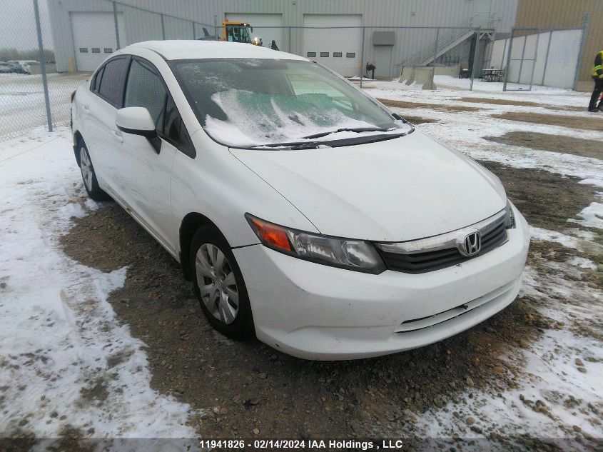 2012 Honda Civic Sdn VIN: 2HGFB2F4XCH054143 Lot: 11941826