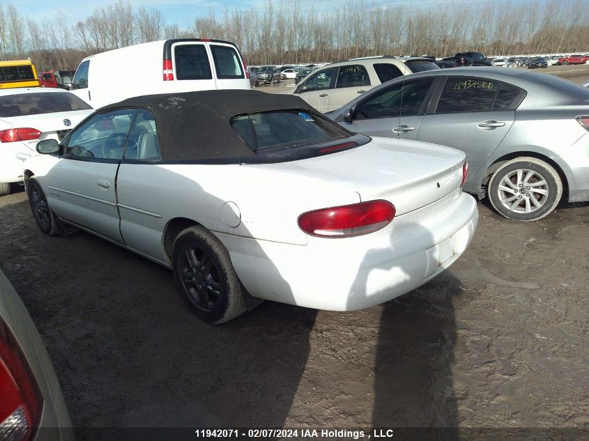 1997 Chrysler Sebring VIN: 3C3EL55H5VT628305 Lot: 11942071