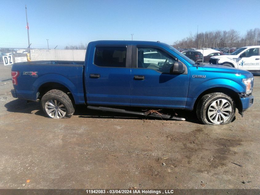 2018 Ford F150 Supercrew VIN: 1FTEW1EP2JFD65097 Lot: 11942083