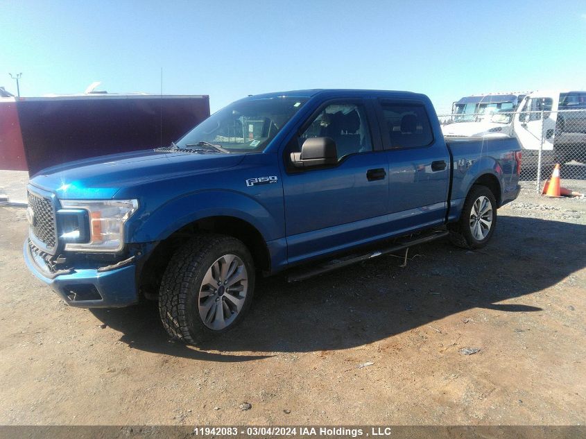 2018 Ford F150 Supercrew VIN: 1FTEW1EP2JFD65097 Lot: 11942083