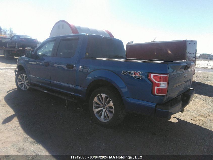 2018 Ford F150 Supercrew VIN: 1FTEW1EP2JFD65097 Lot: 11942083