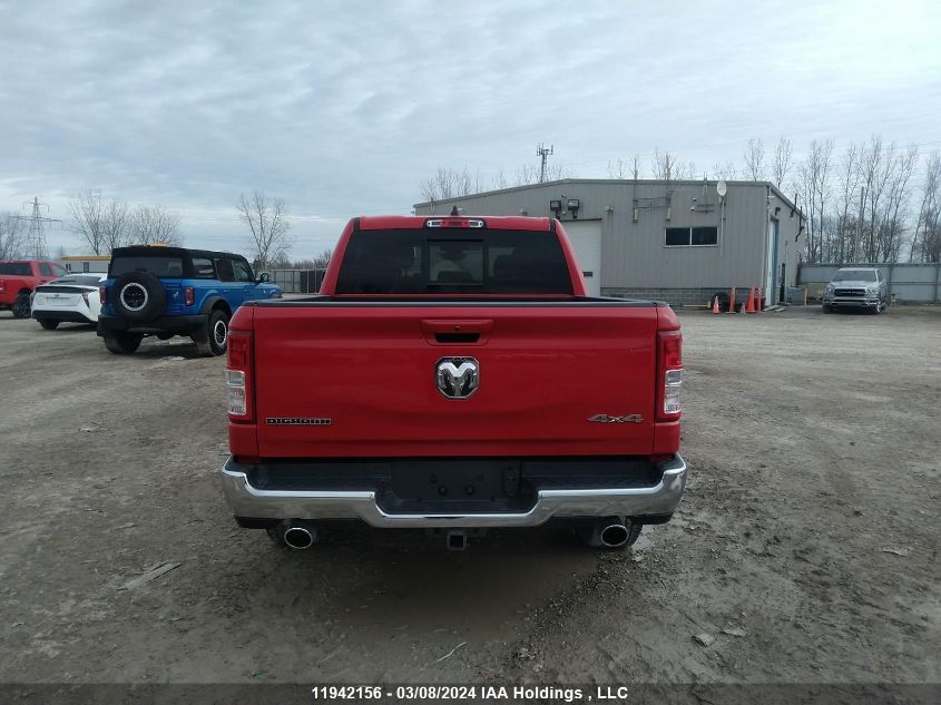 2022 Ram 1500 Big Horn VIN: 1C6SRFFT7NN116896 Lot: 11942156